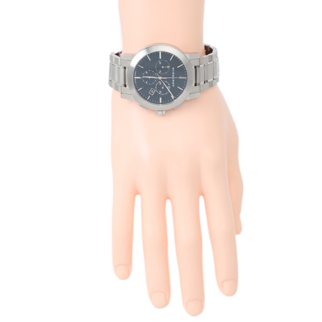 버버리 워치 크로노그래프 블랙 체크 다이얼 시계 BU9351 상품이미지5