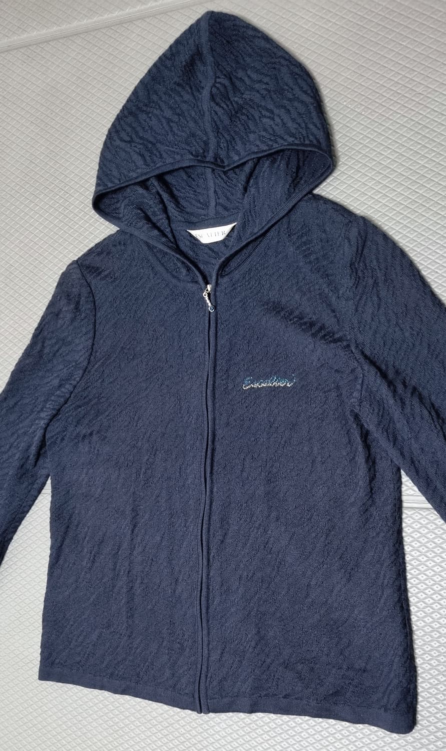 에스깔리에 니트 집업 후드 가디건 상품이미지3