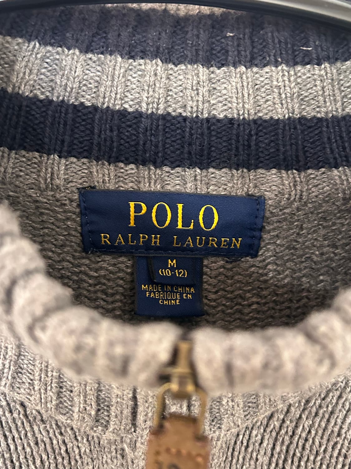 (정품) 폴로 랄프로렌 키즈 니트 집업 M 💙여성 S 추천💙 상품이미지2