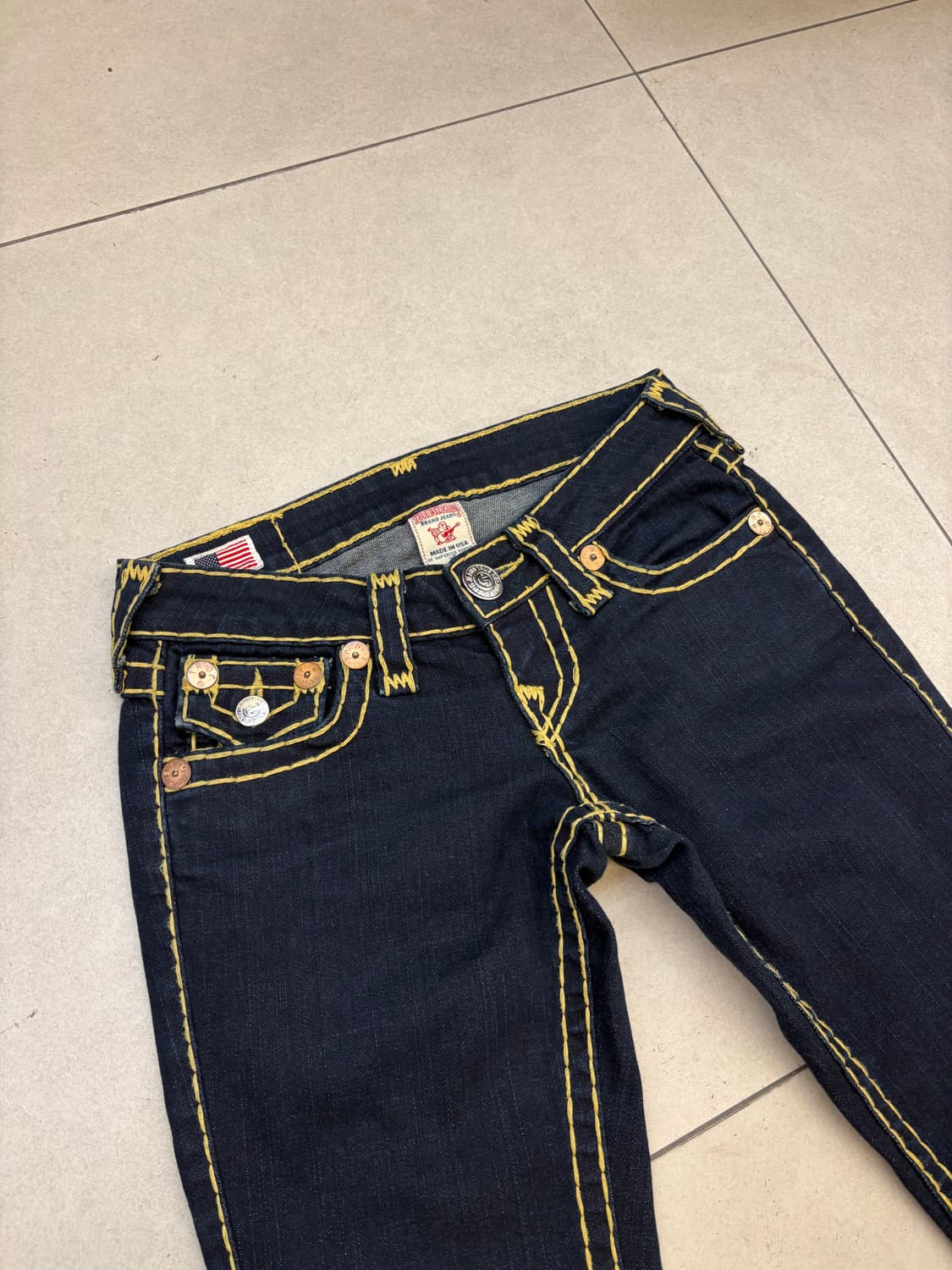 트루릴리전 월드투어 부츠컷 데님 상품이미지4