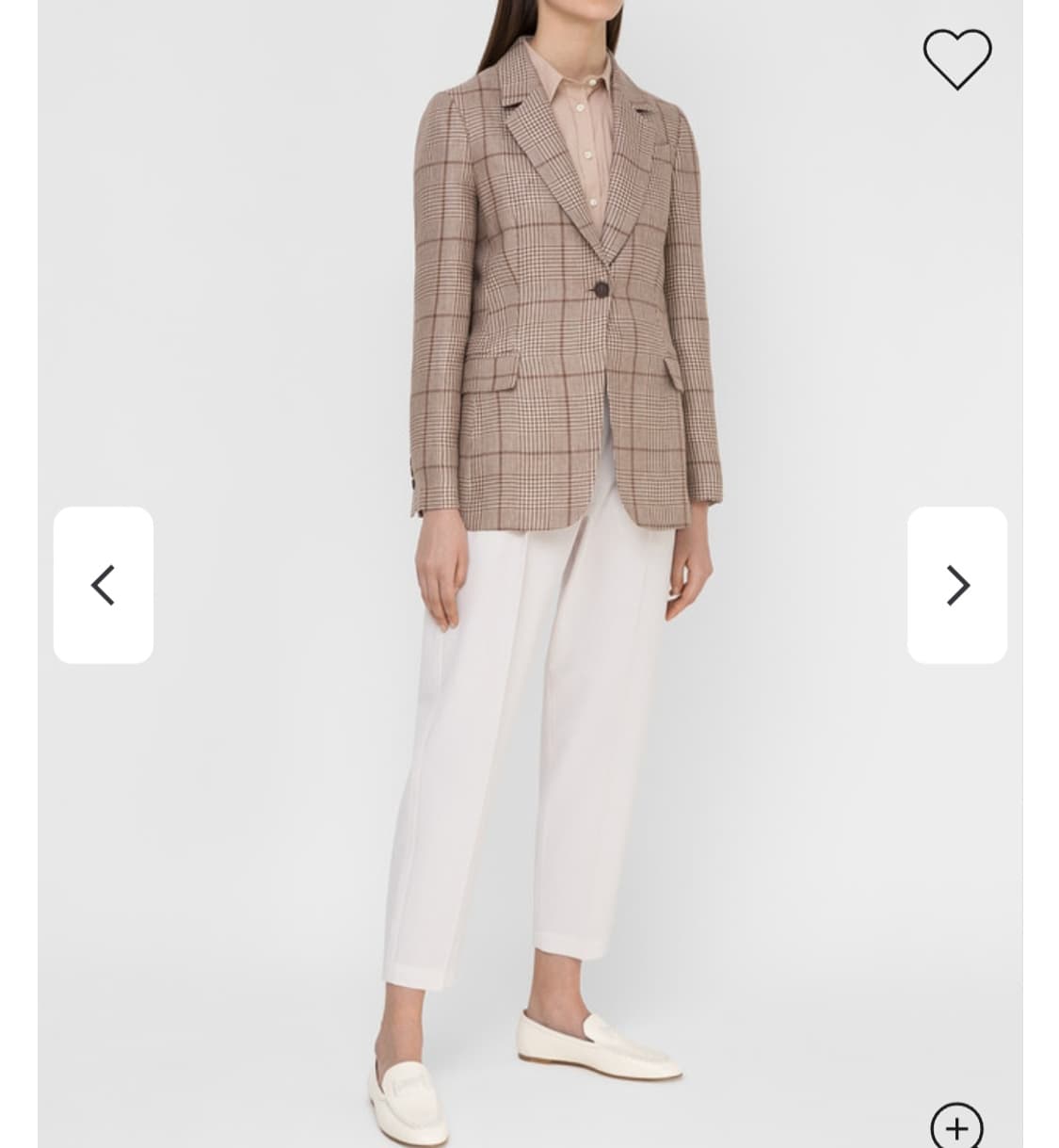 브루넬로 쿠치넬리 마100% 하운드투스 체크자켓 상품이미지1