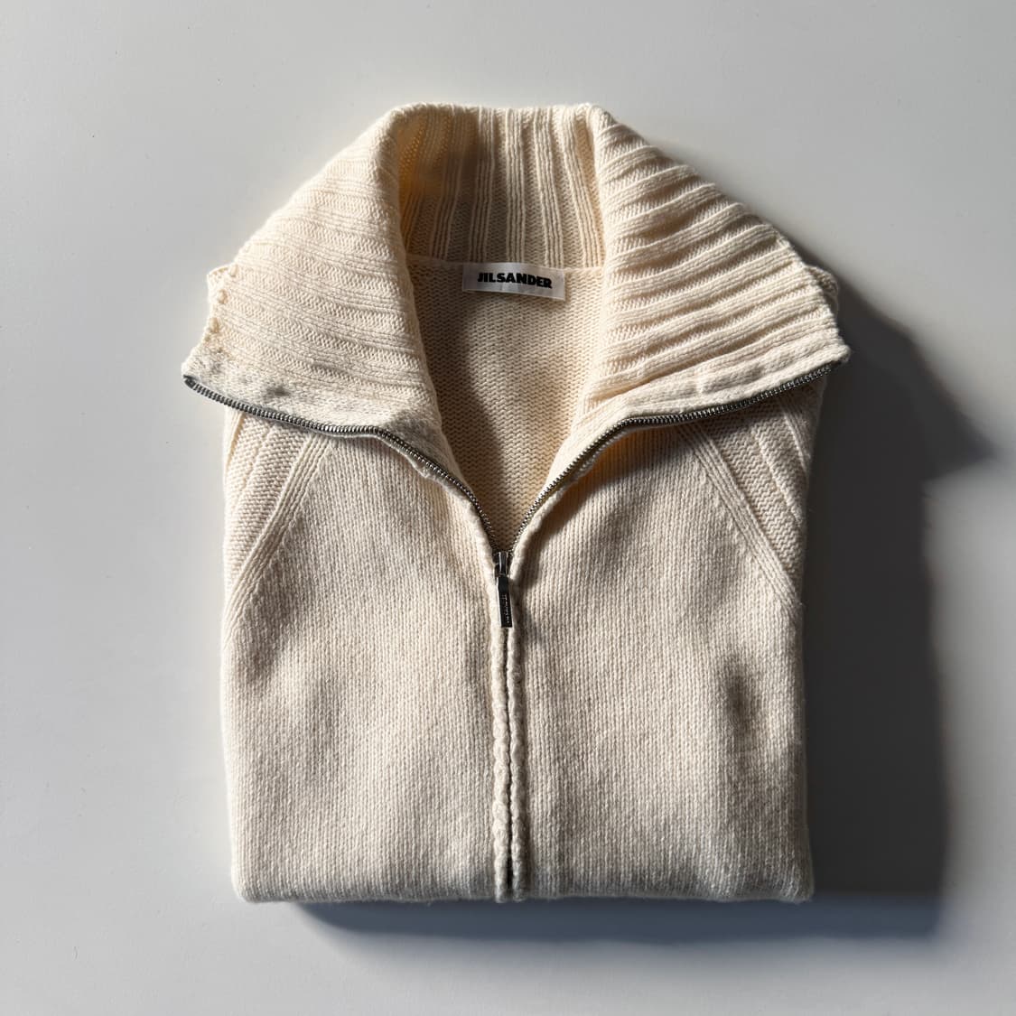 질샌더 캐시미어 집업 니트 (36) 상품이미지1