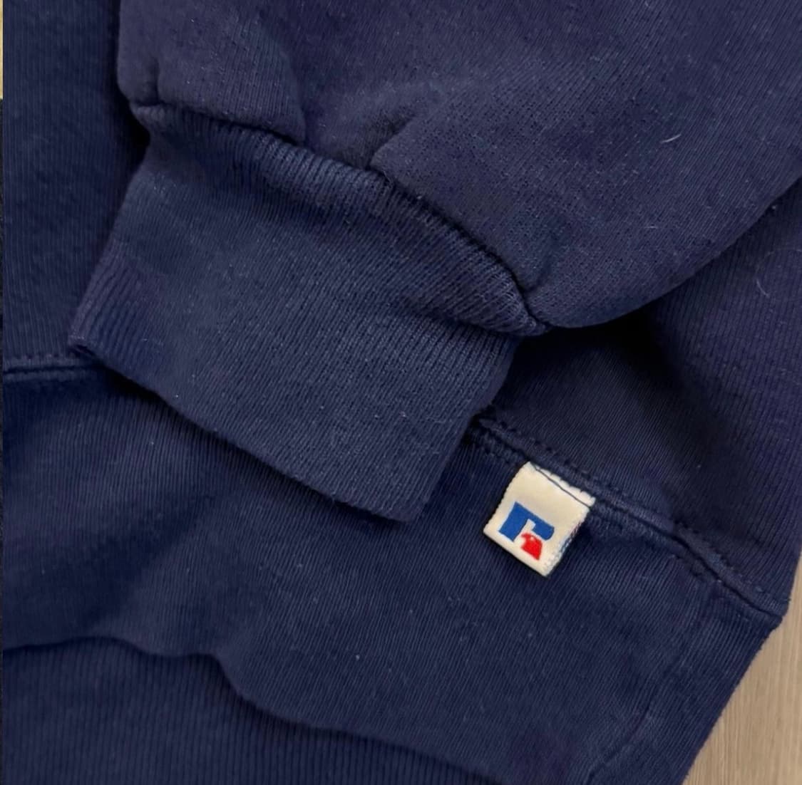 Vintage XL Navy blue Russell Athletic 상품이미지3