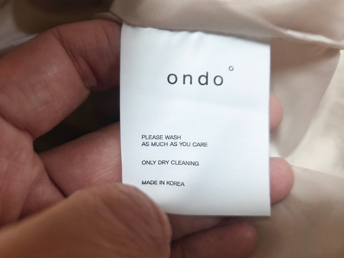 온도(ondo) 울 브러쉬자켓 55-66 새상품 상품이미지7