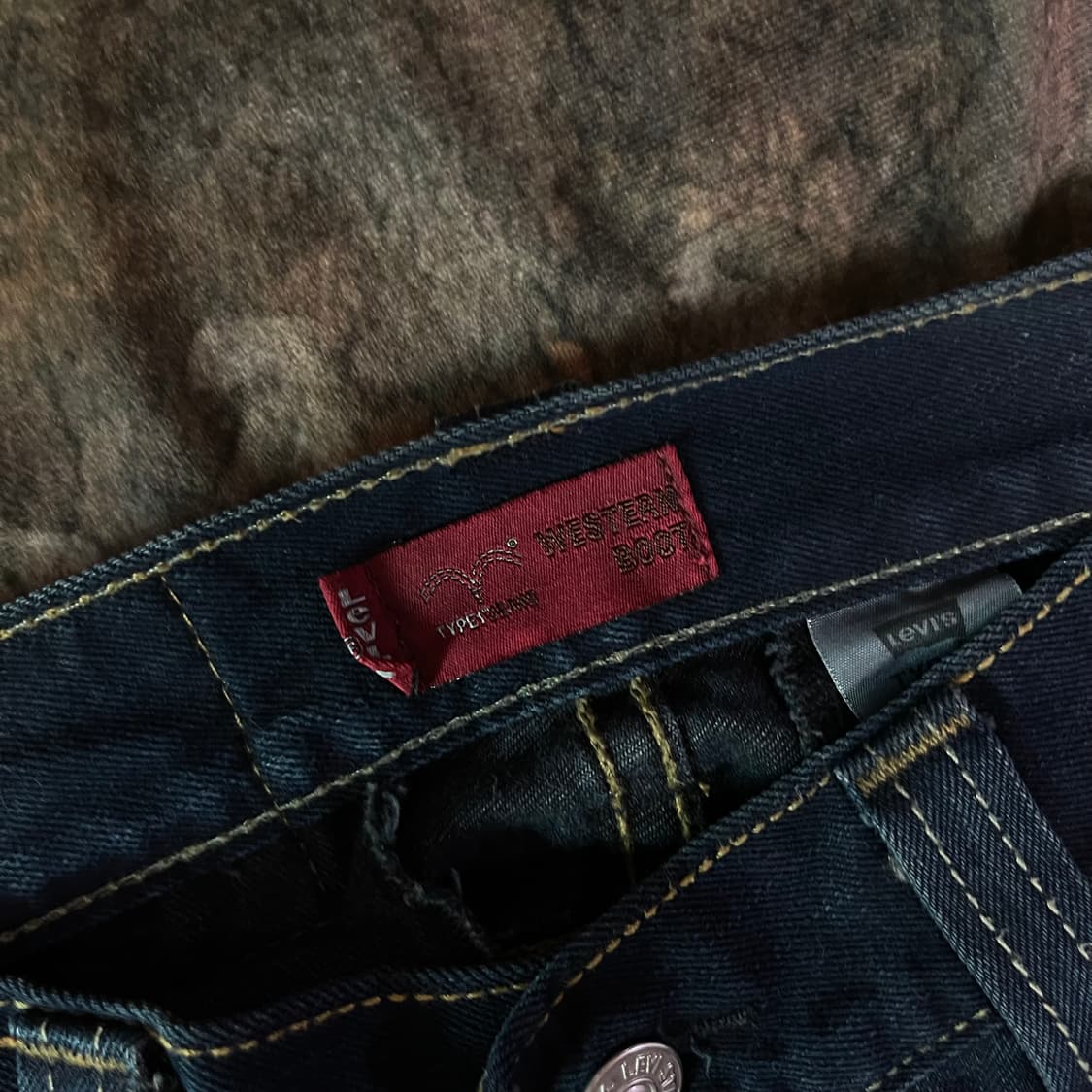 리바이스 빈티지 TYPE1 웨스턴 부츠컷데님팬츠 3M 상품이미지3