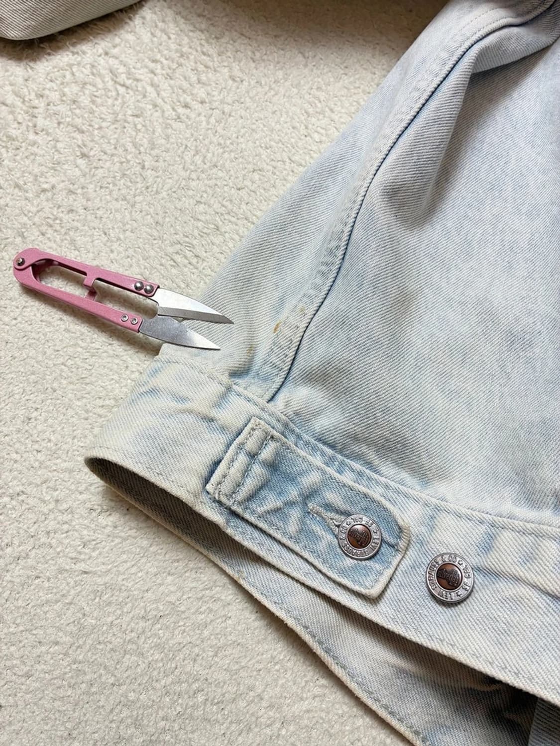 리바이스 실버탭 아이스 데님 트러커 자켓 PN7834 상품이미지7