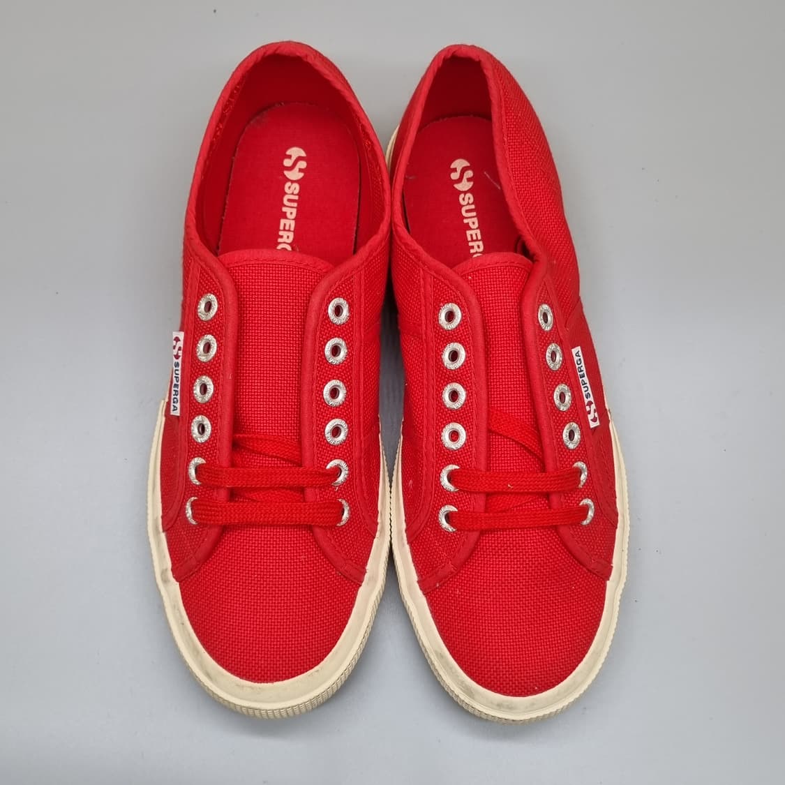 수페르가 레드 스니커즈 255 상품이미지2