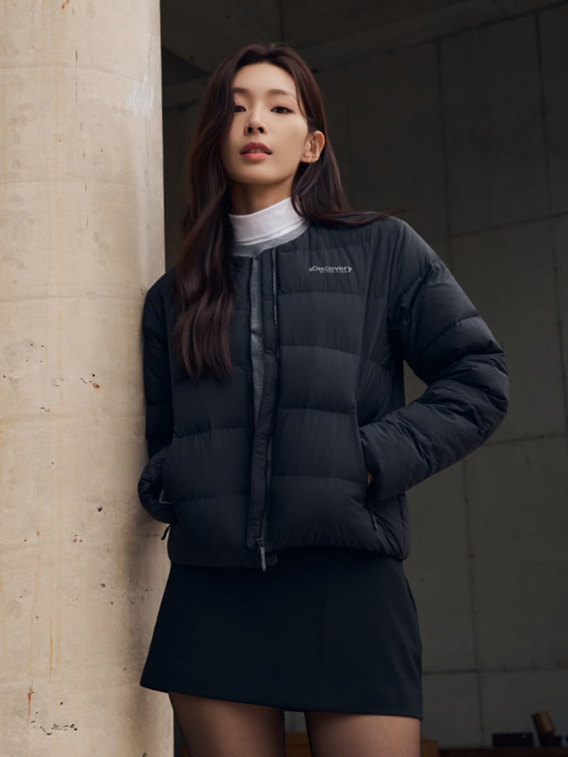 디스커버리 픽토르 경량패딩 상품이미지1