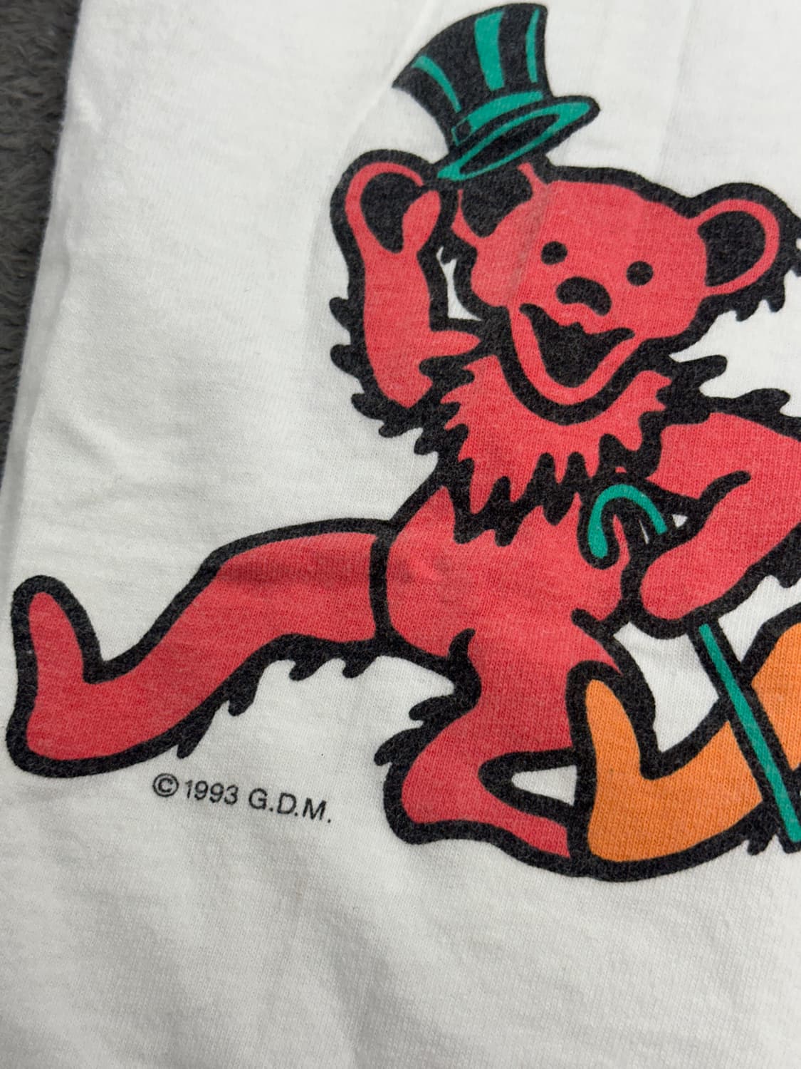 1997' 그레이트풀데드 댄싱베어 티셔츠 XL 상품이미지5