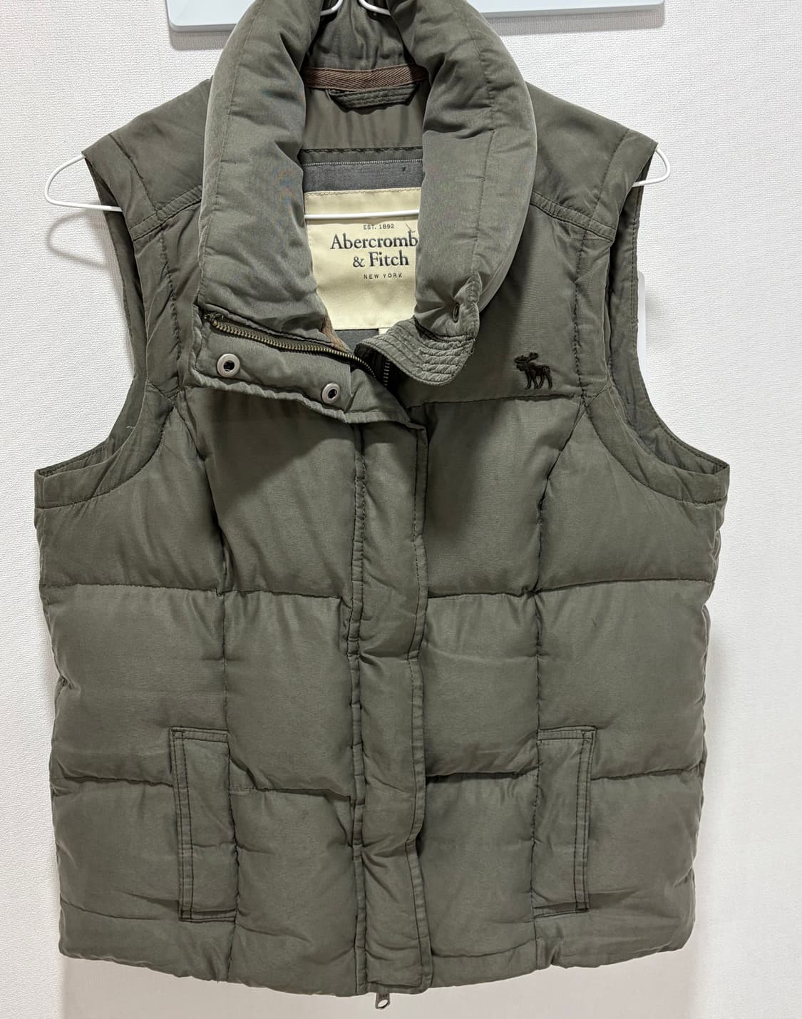 아베크롬비 카키 조끼 패딩  상품이미지2