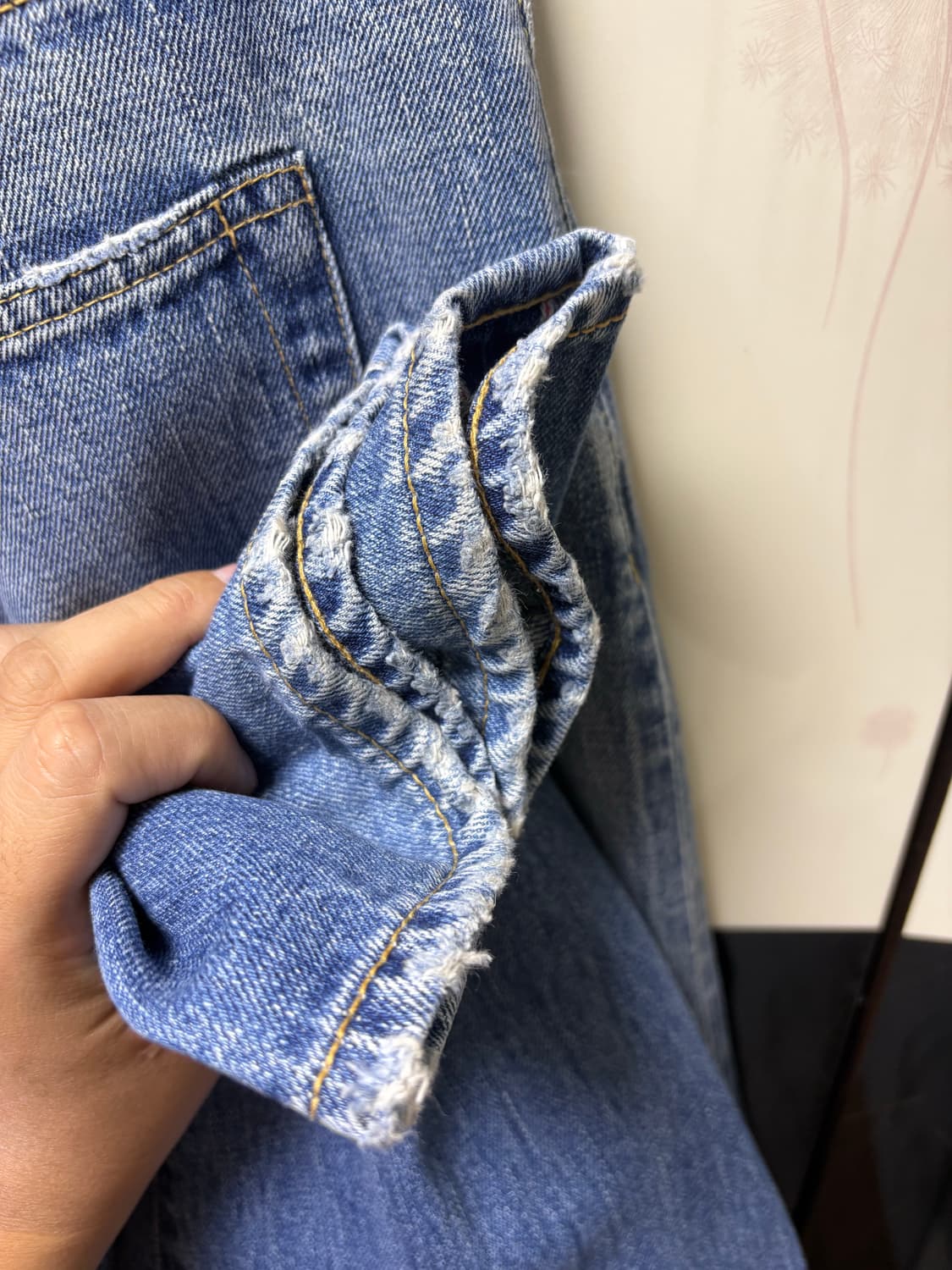 [44] 오베르쥬 어드레서 데님 빈지티워시 상품이미지9