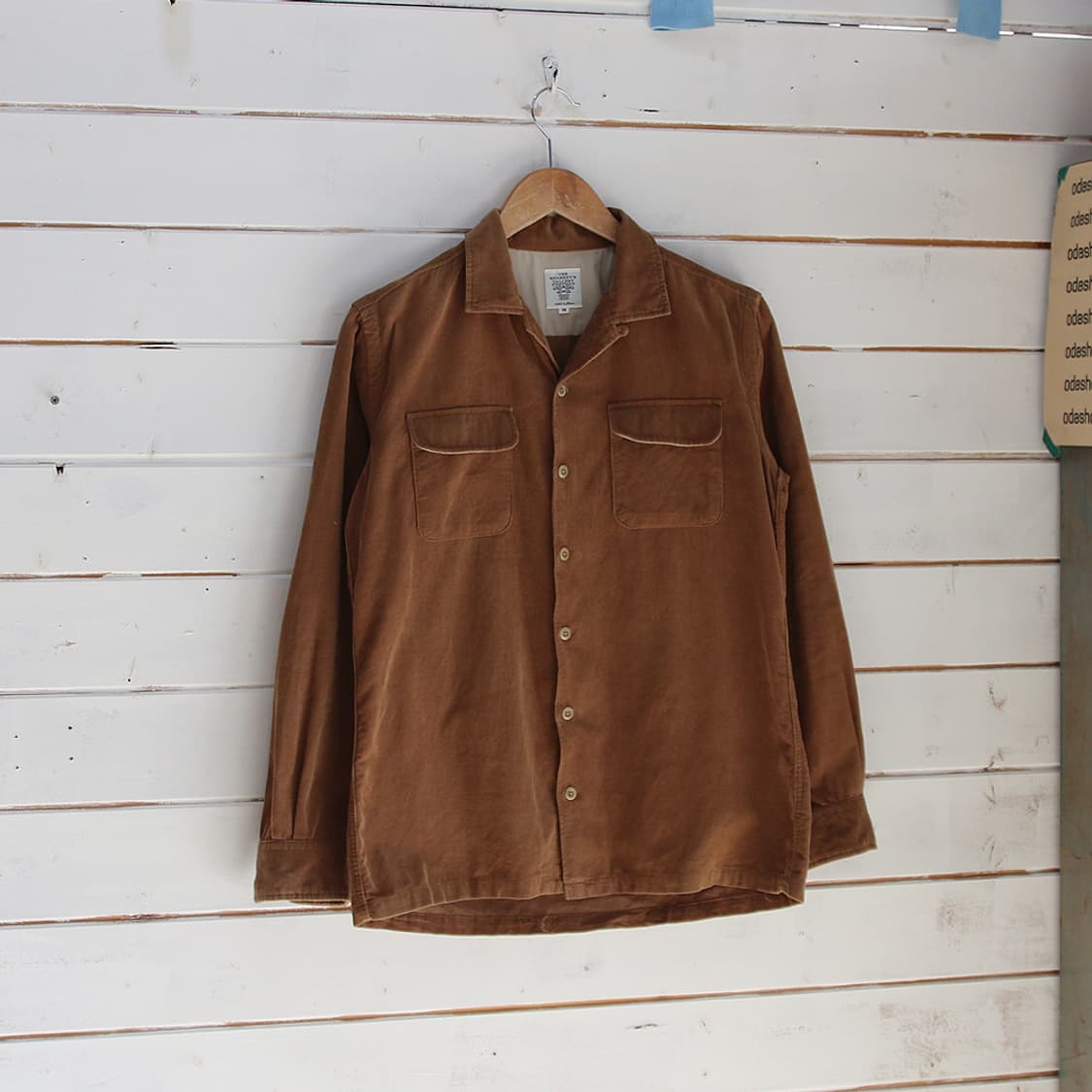 (착용컷) THE SHARKEY'S GALLERY 코듀로이 셔츠 (93) 상품이미지2