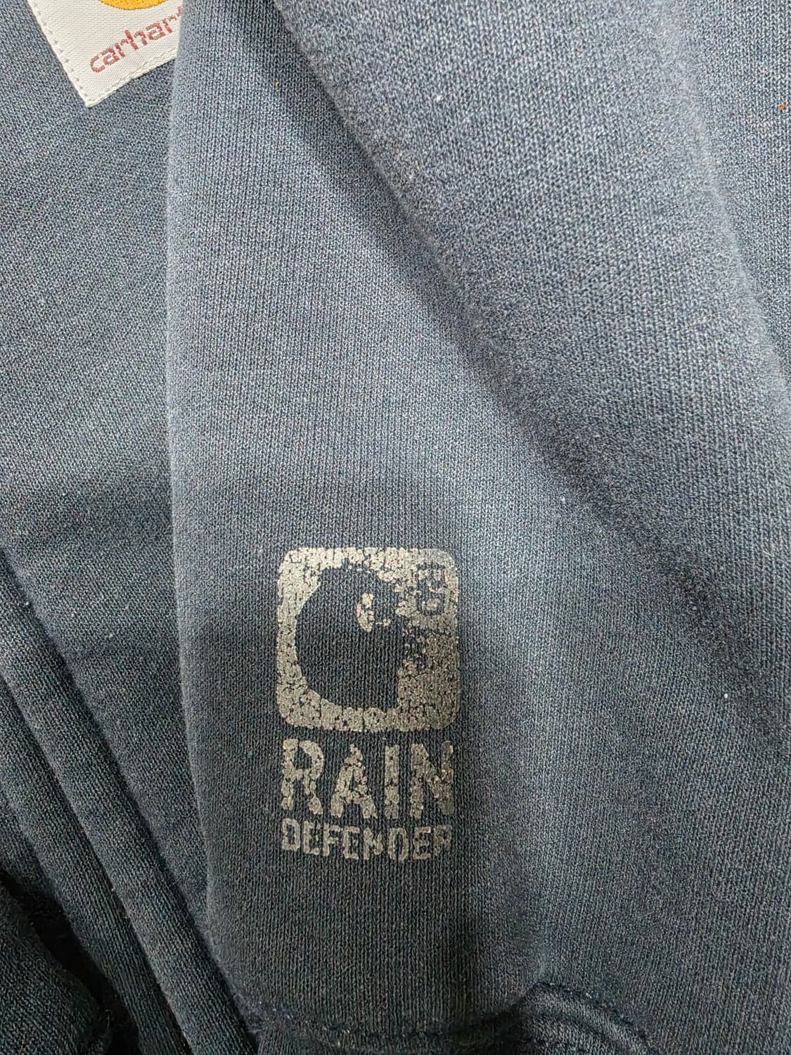 칼하트 레인 디펜더 써멀 후드집업 네이비 S 상품이미지6