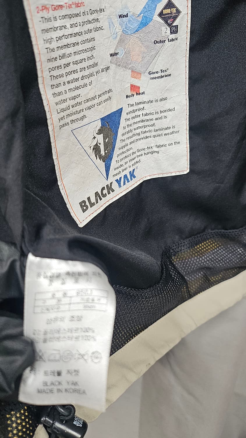 블랙야크 고어텍스 바람막이  상품이미지8