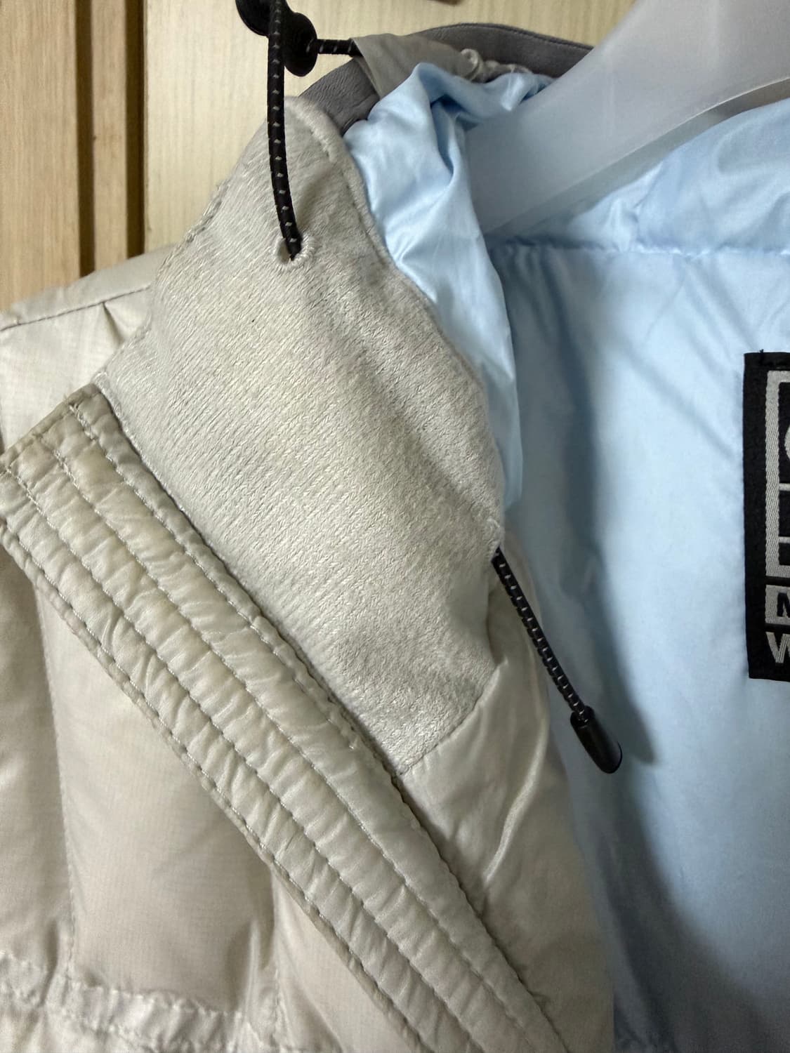 테켓 경량패딩 라이트그레이 M 상품이미지4