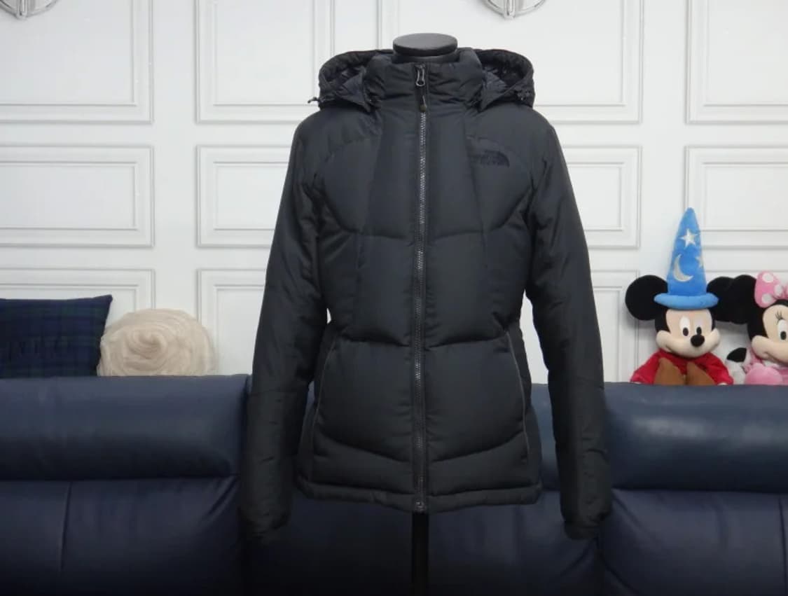 (55size) 노스페이스 여성 블랙 포카라 다운 자켓 상품이미지1