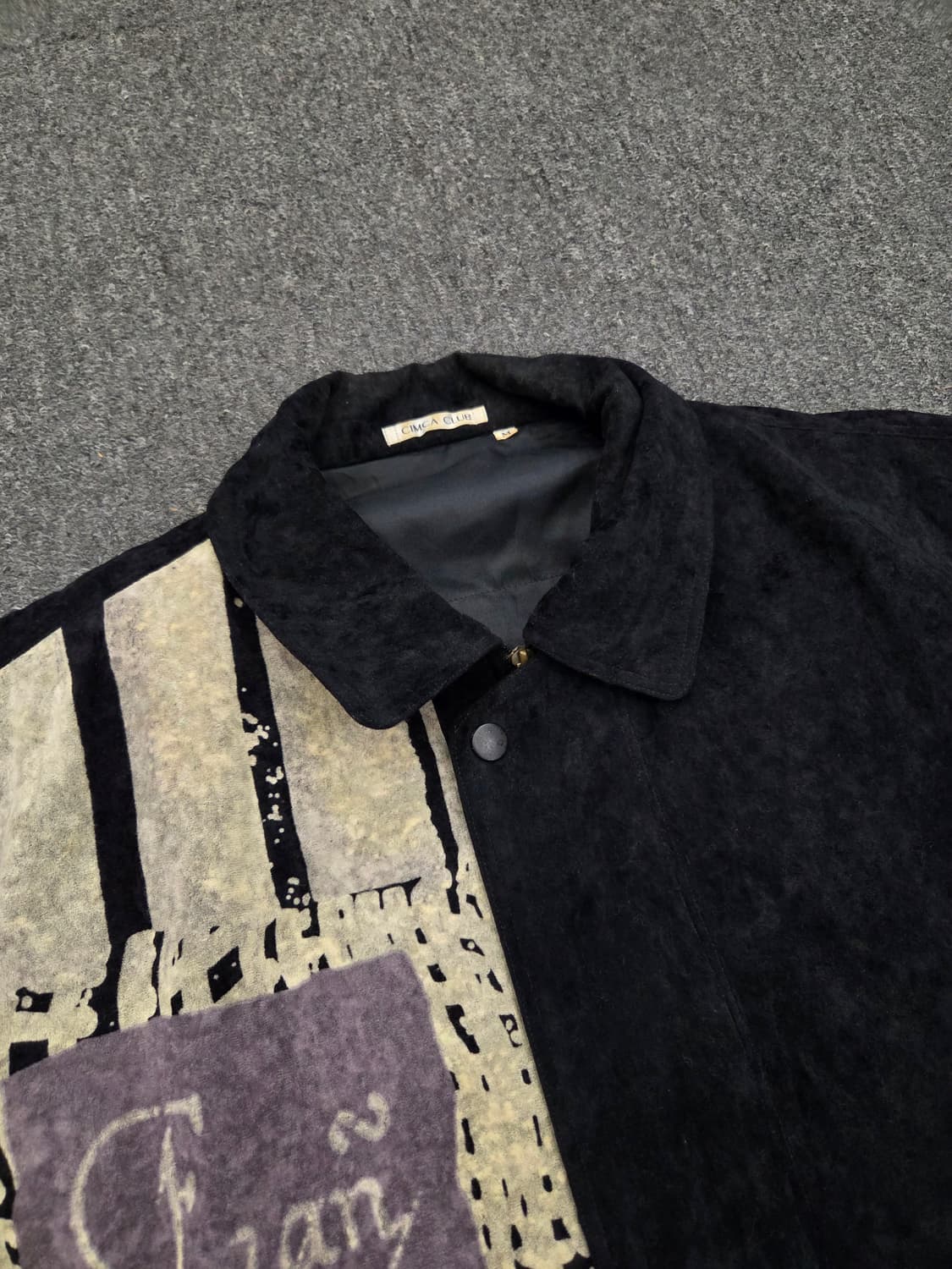 90's 재패니즈 빈티지 블루종 자켓 상품이미지4