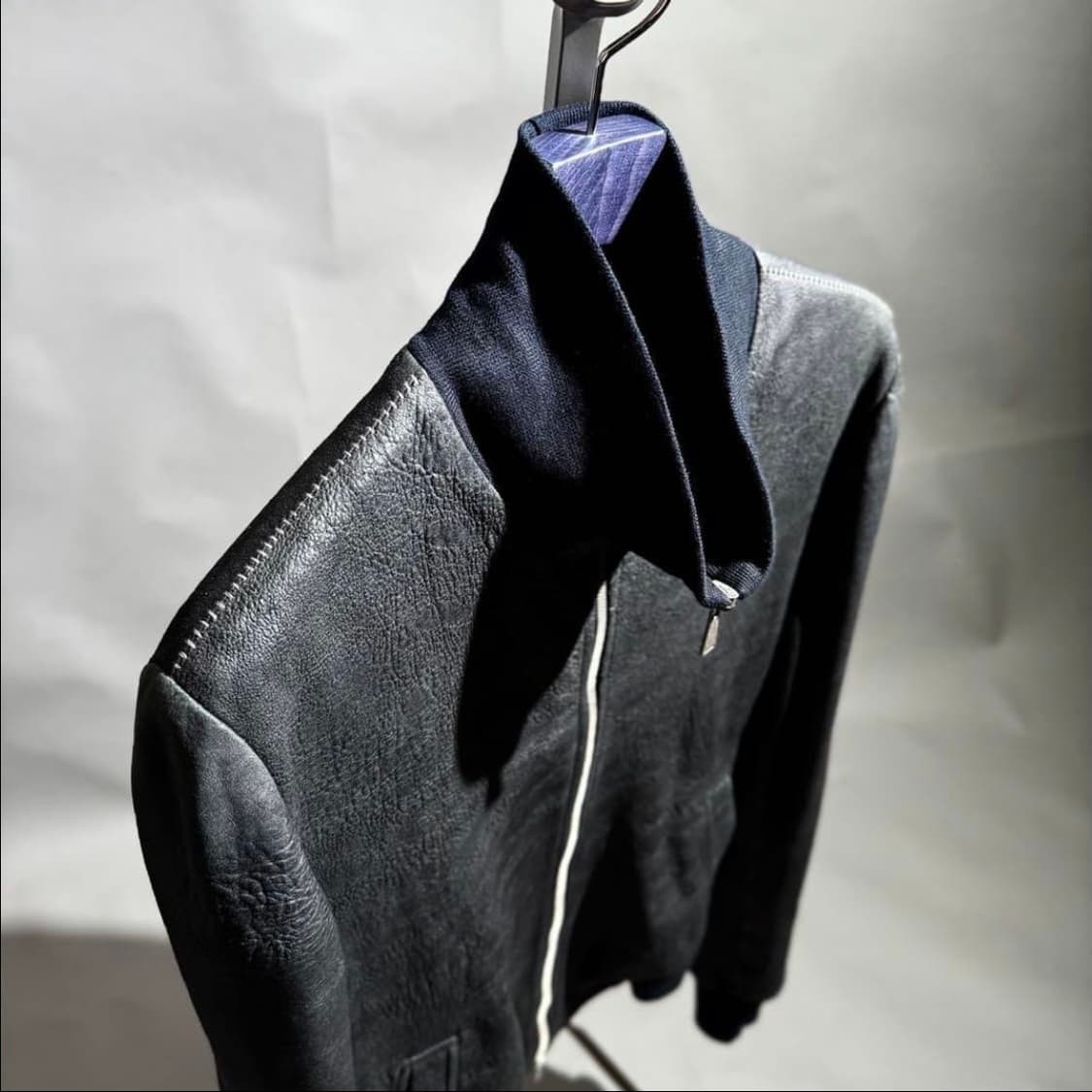 10sei0otto 스카스티치 레더자켓 상품이미지6