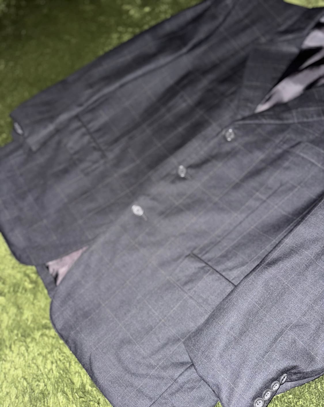 [42] 브룩스 브라더스 재팬 별주 윈도우페인 체크 블레이저 자켓 상품이미지4