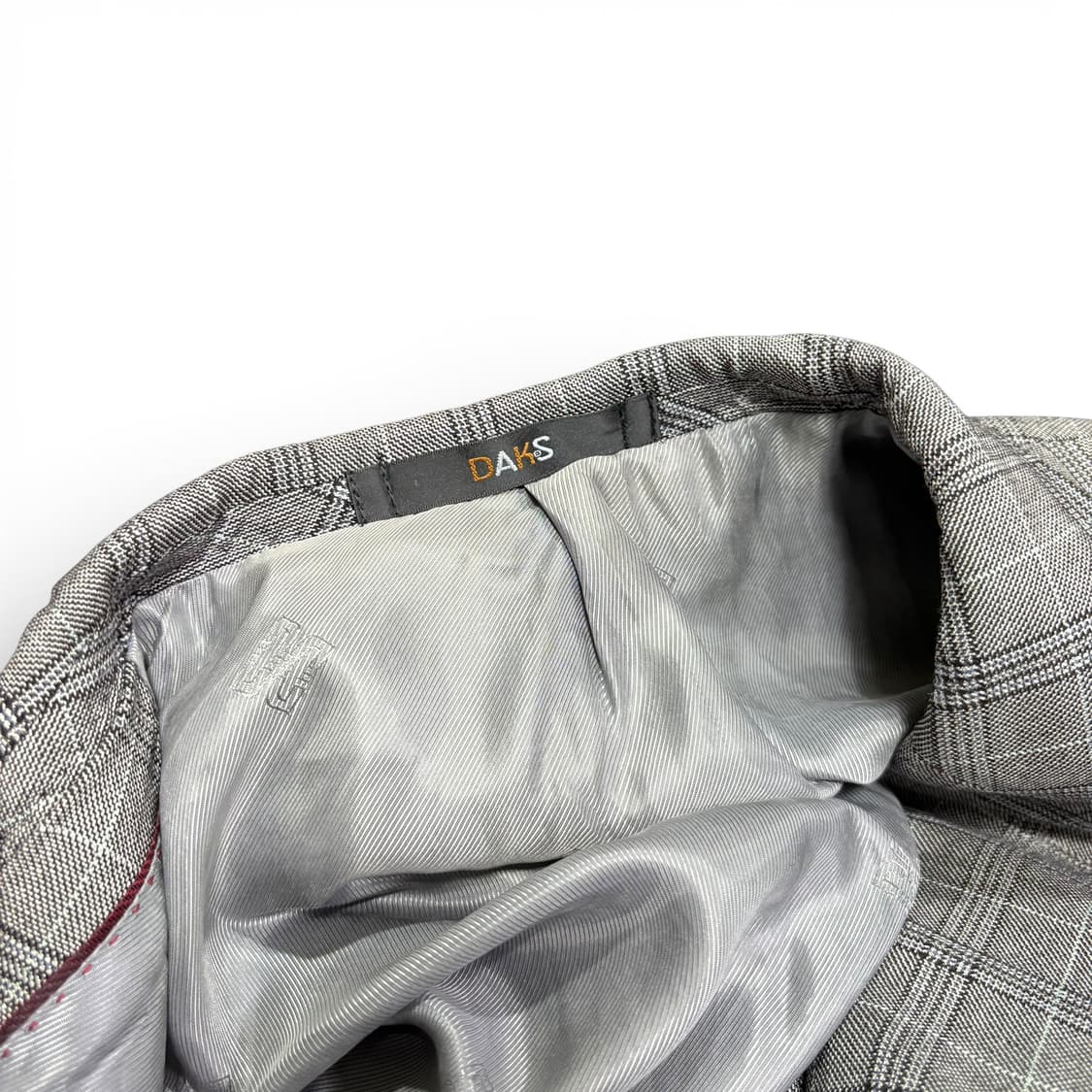 XL 닥스 그레이 체크 블레이저 상품이미지3