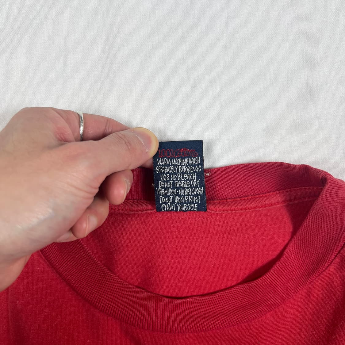 90‘s 스투시 stussy old skool flavor 롱슬리브 상품이미지8