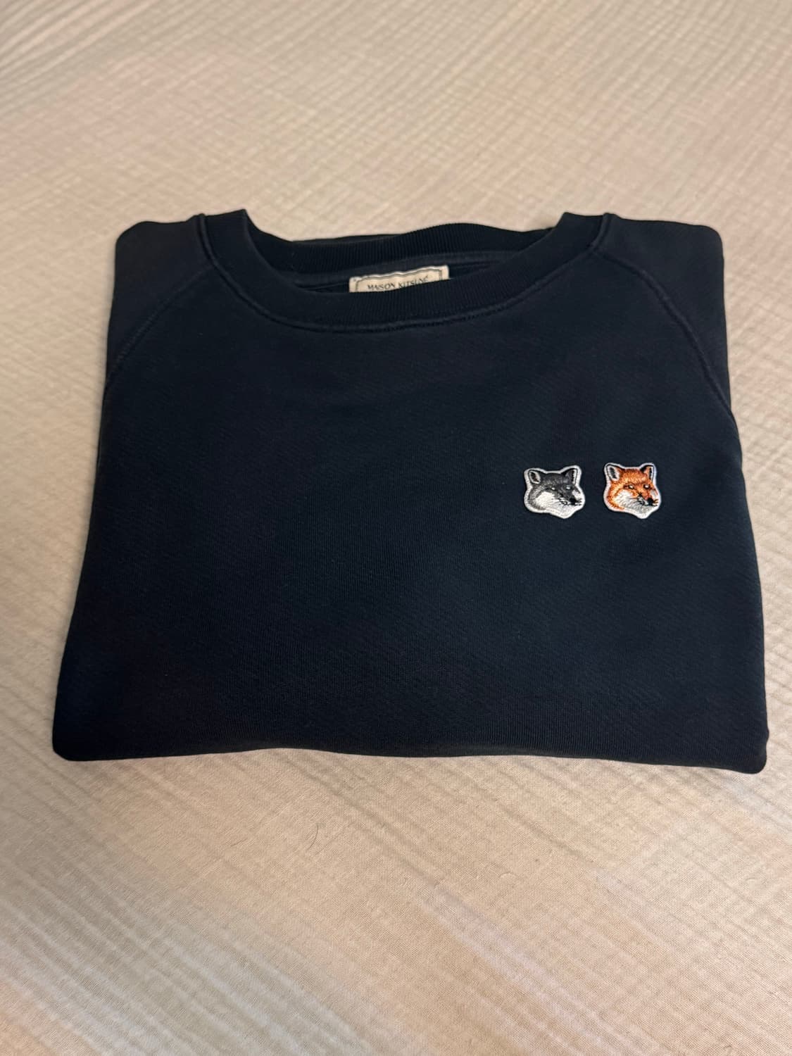 메종키츠네 더블폭스 맨투맨 S 상품이미지1