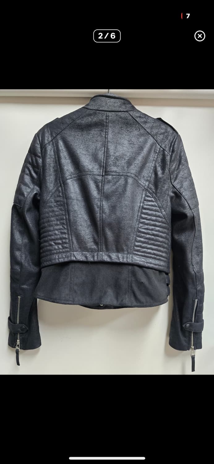 코데즈컴바인 가죽라이더 자켓  상품이미지2