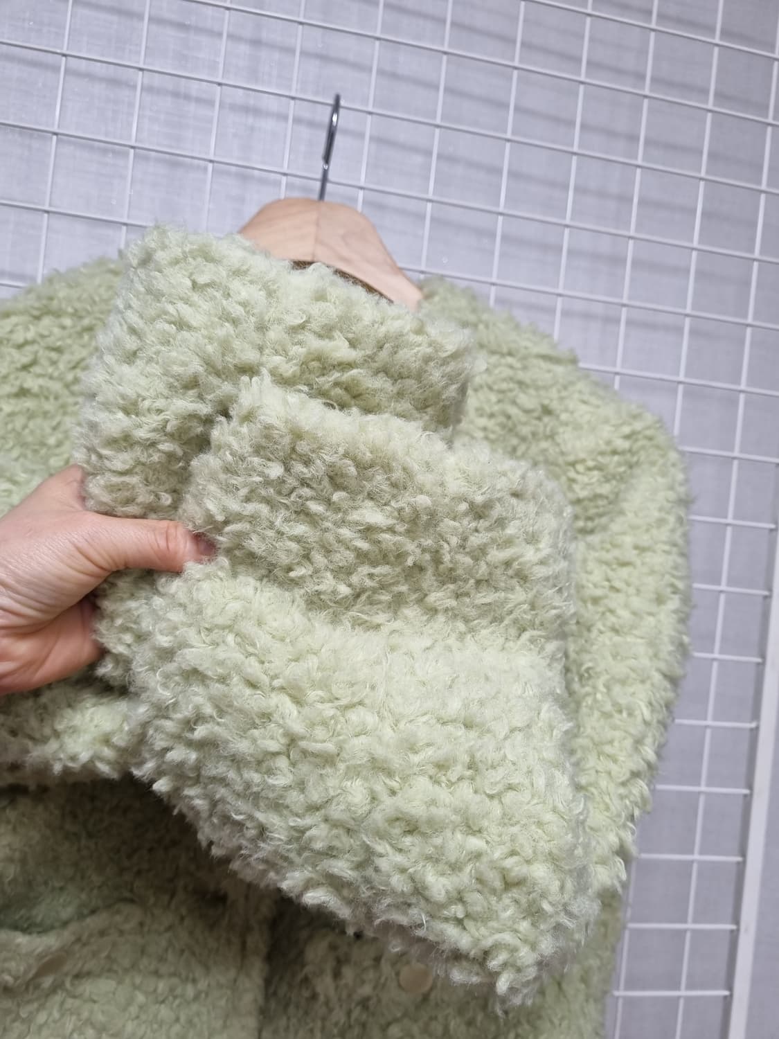 (택포) 노이어덜트 부클자켓 (민트) 상품이미지4