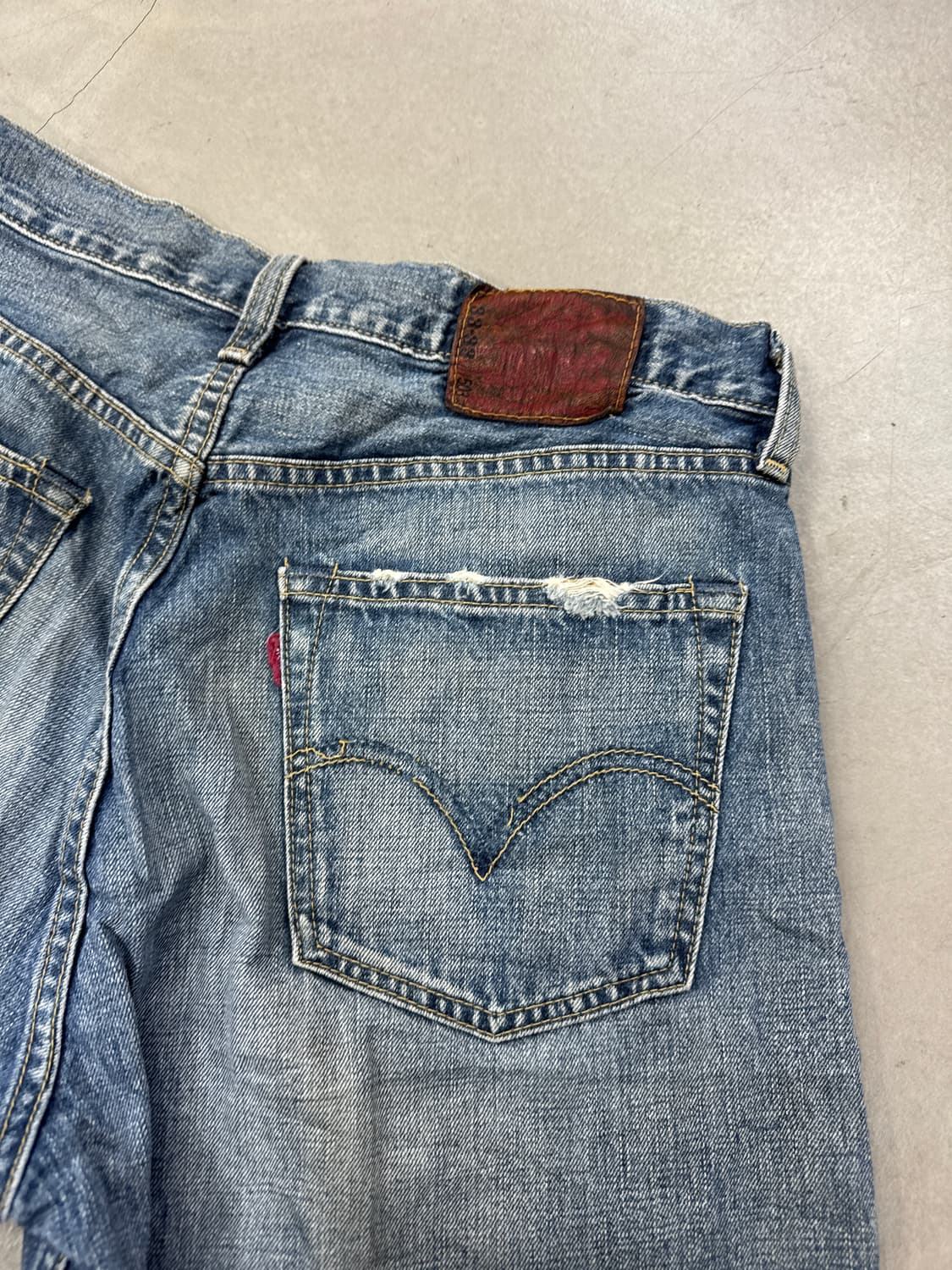 리바이스 데님 하프팬츠 33 상품이미지4