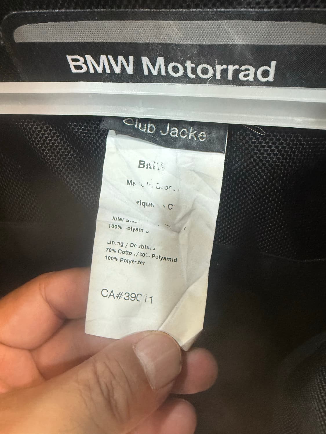 100-105 정품 BMW 그룹 라이더자켓 팝니다 상품이미지5