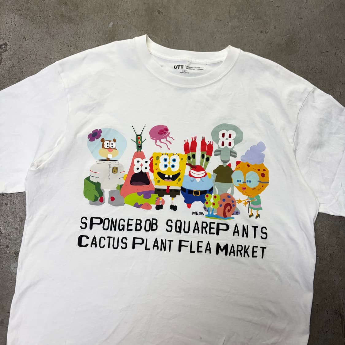 유니클로 스폰지밥 반팔티[2219] 상품이미지2