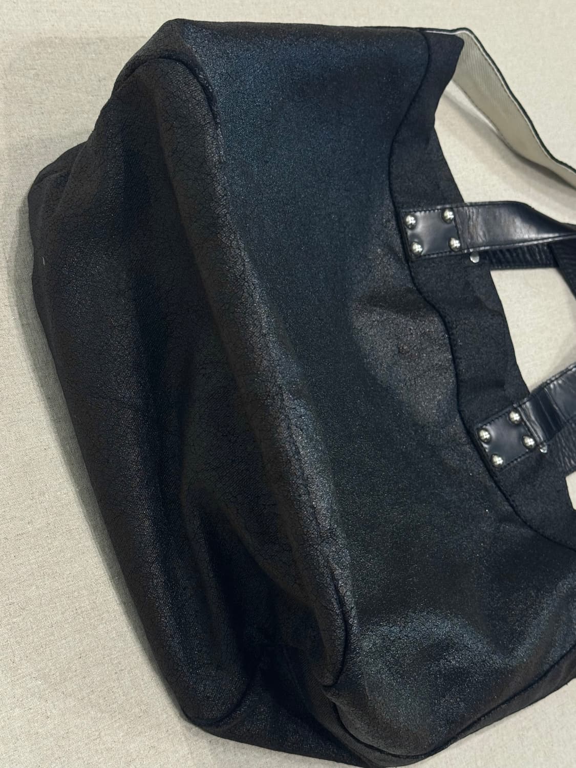 꼼데가르송 크랙 코티드 토트백 상품이미지6