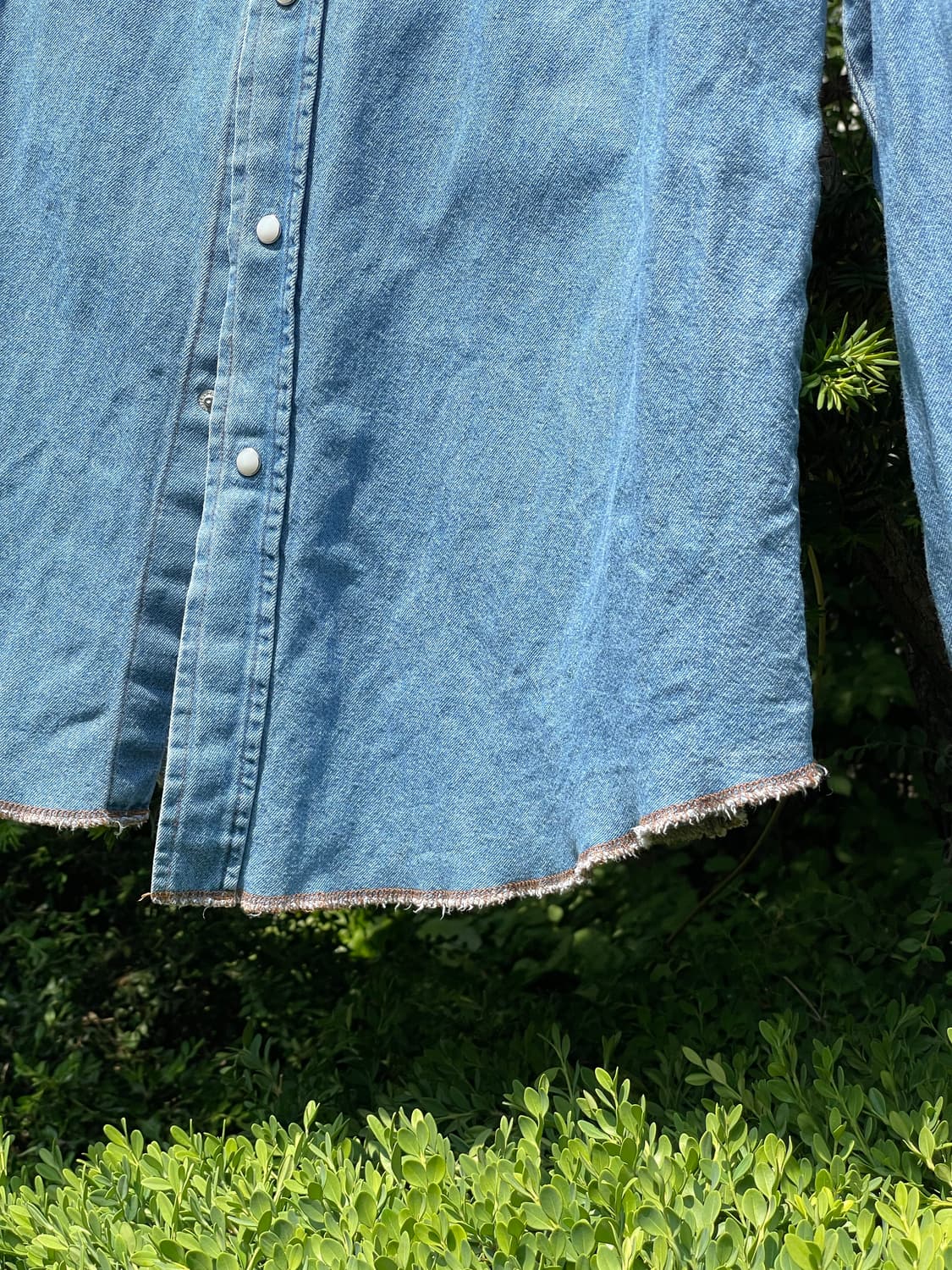 빈티지 랭글러 웨스턴 데님셔츠 xl 상품이미지8