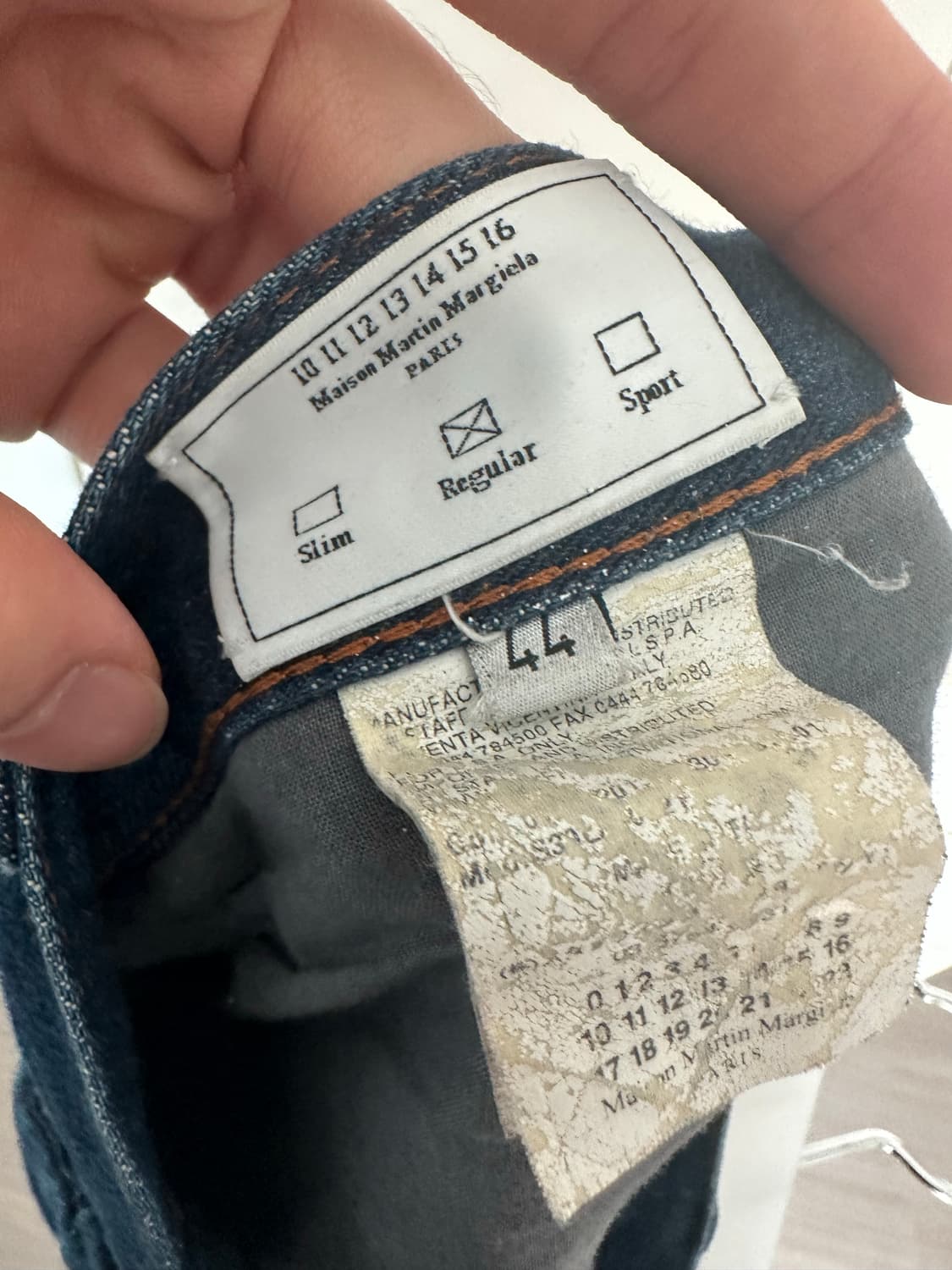 [오늘만] 44) 메종마르지엘라 레귤러핏 데님 상품이미지4