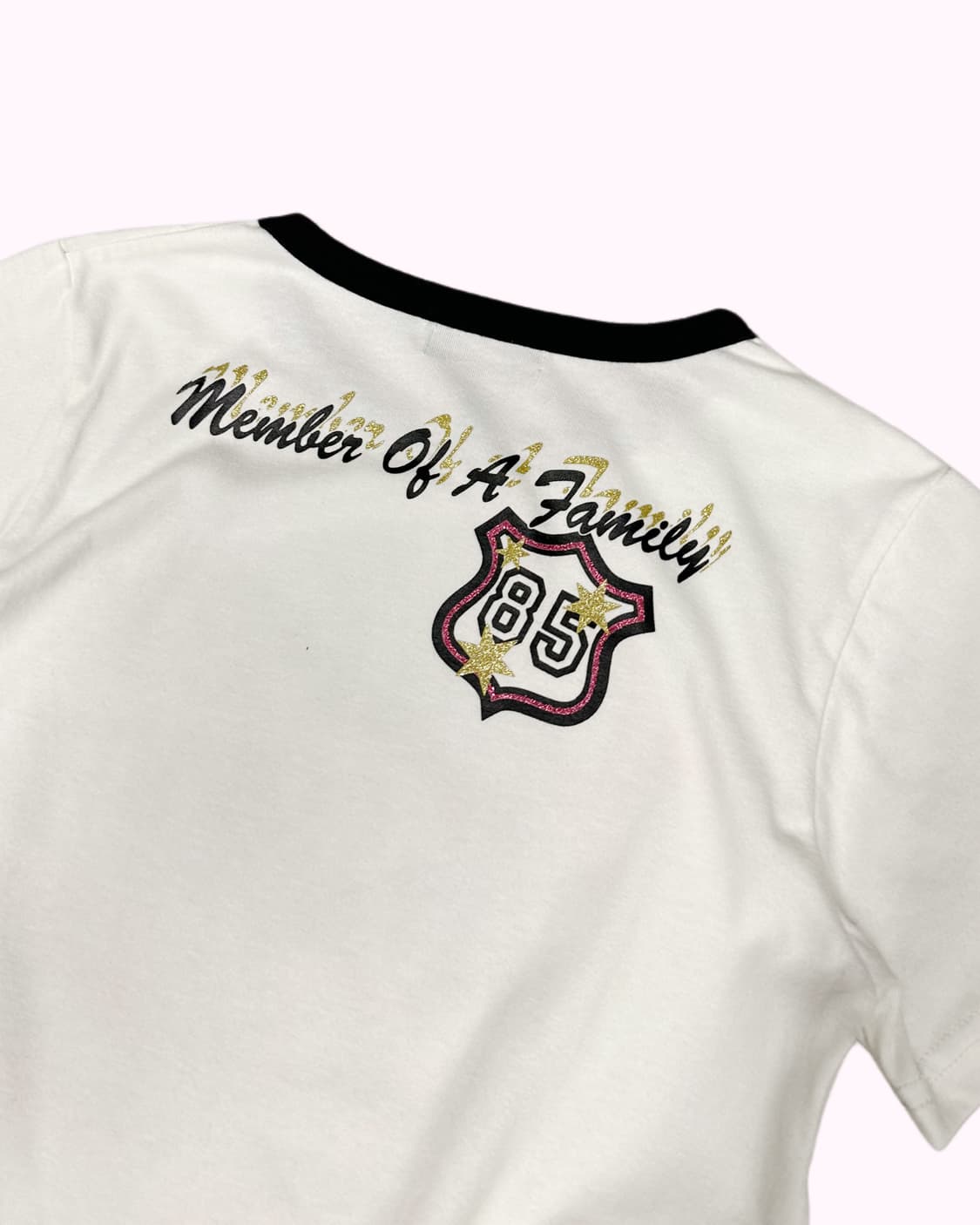 kitsch lettering crop t-shirt 상품이미지5