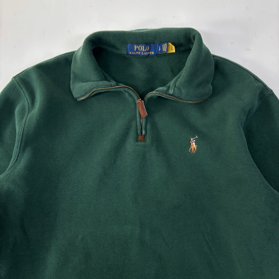 폴로 반집업 니트  상품이미지4