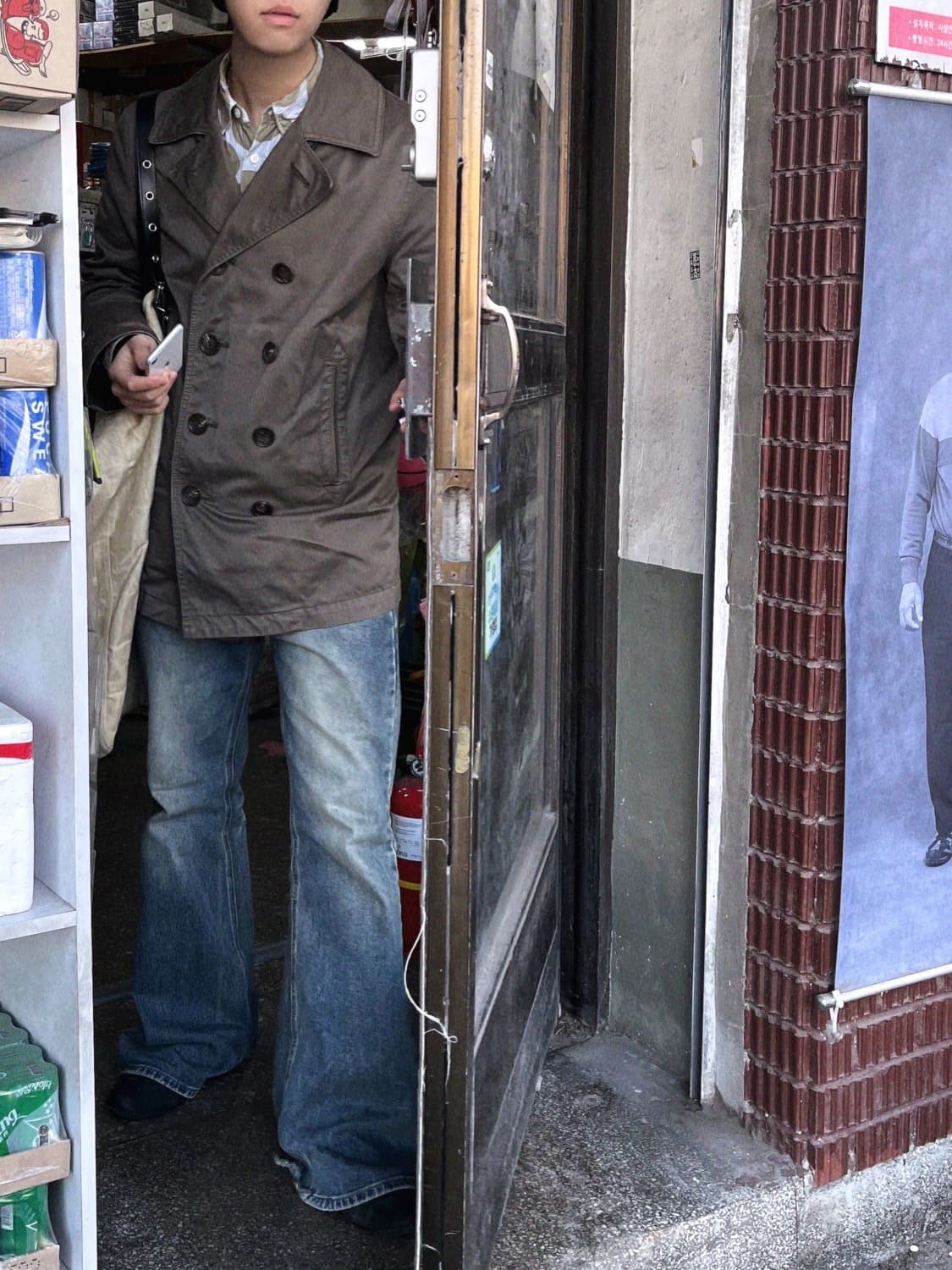 꼼데가르송 옴므 피코트 상품이미지6