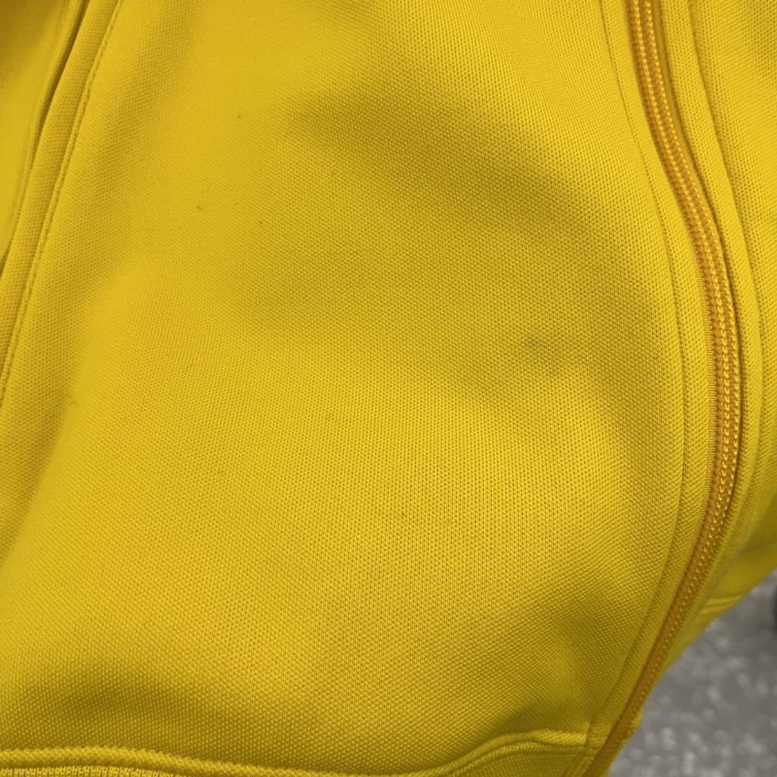 나이키 올드스쿨 빈티지 비비드 머스타드 져지 집업 M C06773 상품이미지9