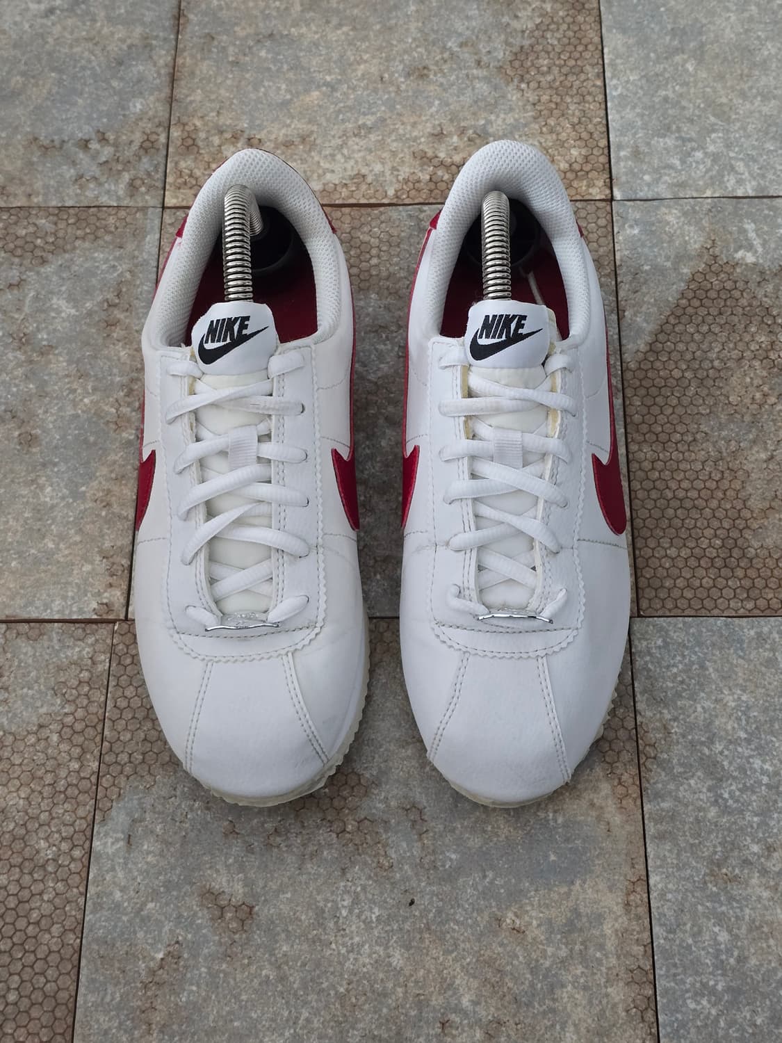 (235)나이키 코르테즈 베이직 화이트 레드  상품이미지2