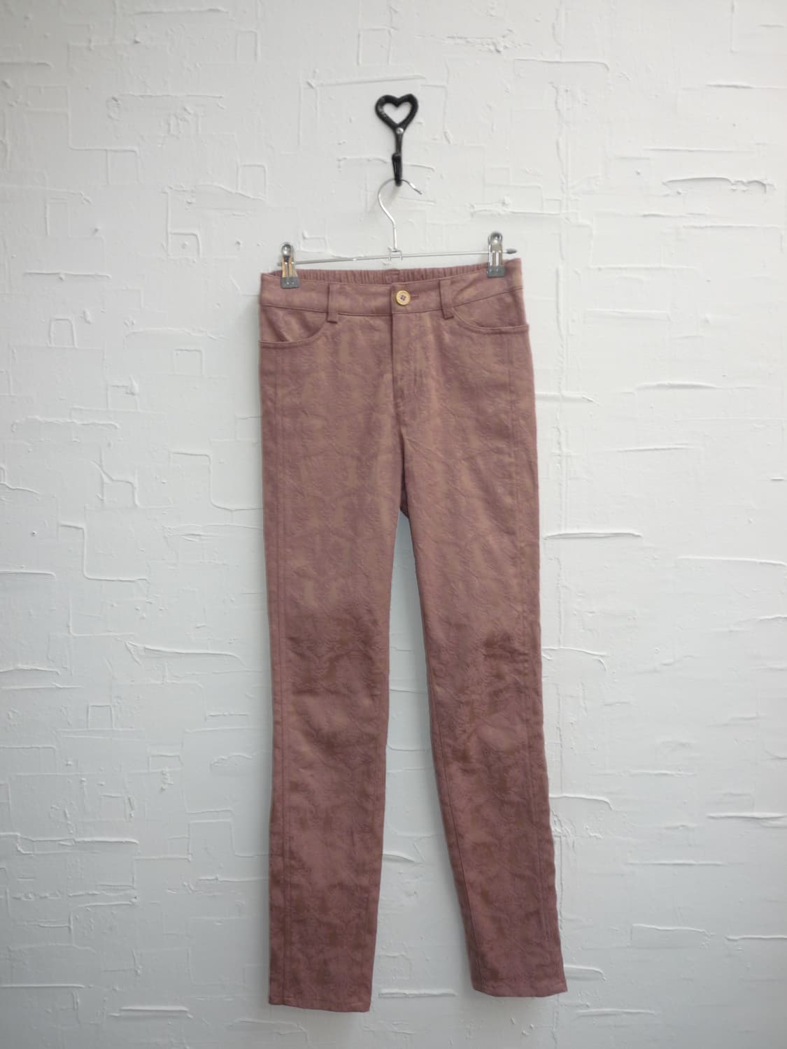 pink jacquard skinny pants 상품이미지5