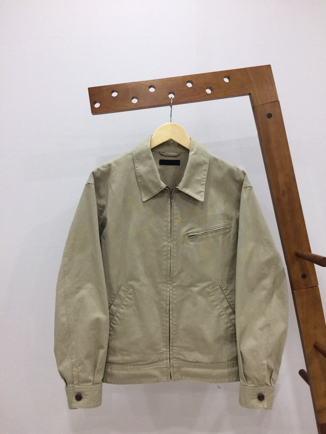 유니클로 베이지 워크자켓 상품이미지1