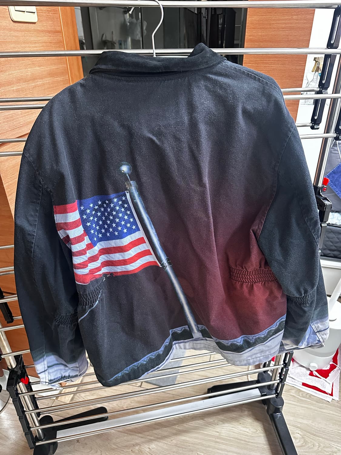 디스이즈네버댓 19FW 미국 성조기 프린팅 워크자켓 상품이미지3