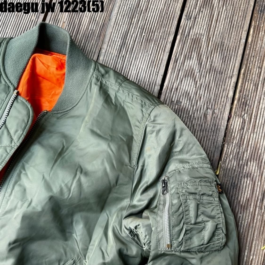 알파인더스트리 리버시블 봄버  상품이미지2