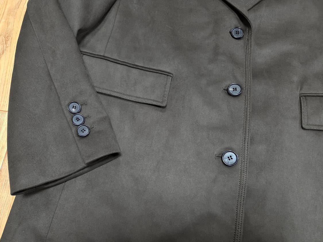 글로우앤님프(GLOW AND NYMPH) 스웨이드 자켓 프리사이즈 상품이미지7