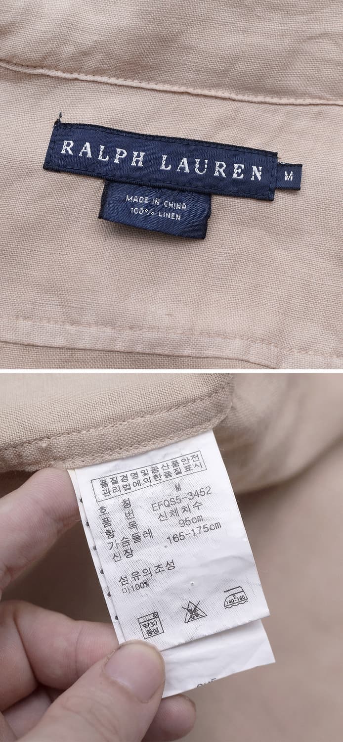 랄프로렌 (RL) 린넨 멀티포켓 헌팅 필드자켓 (M95/ 100+) 상품이미지9