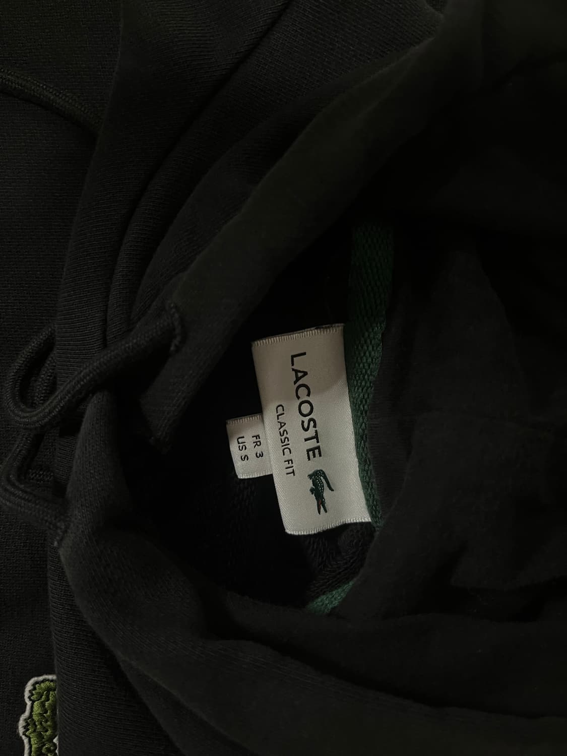 라코스테 스몰 로고 후드티 S 상품이미지3