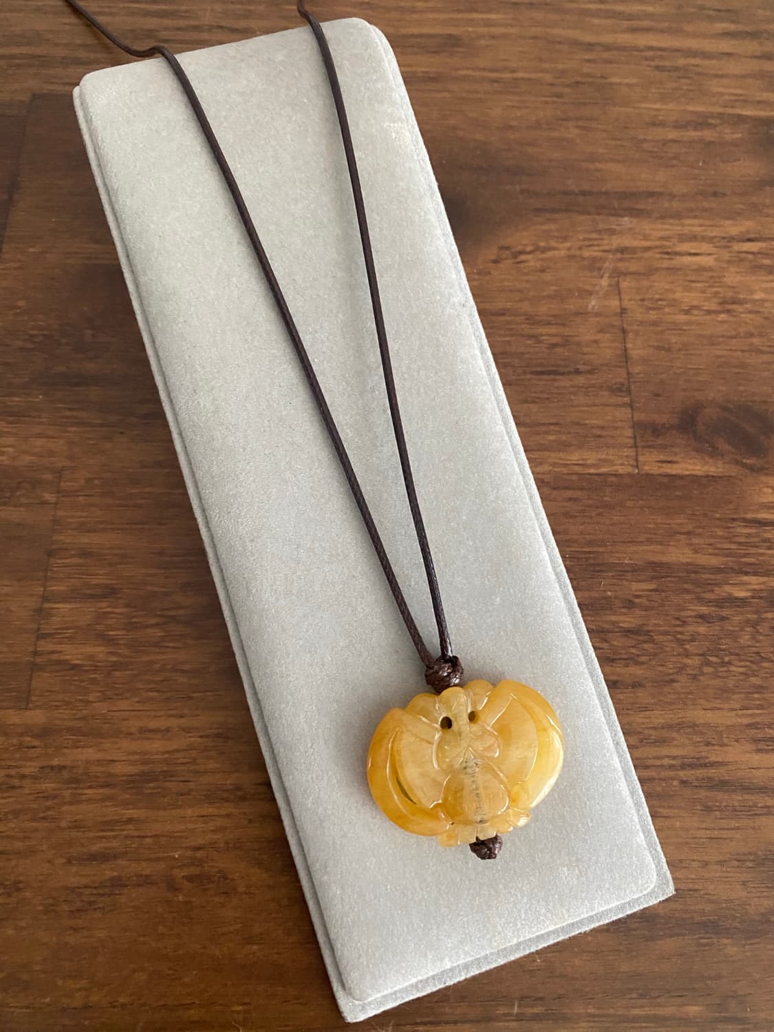 황비취 원석 목걸이 상품이미지1