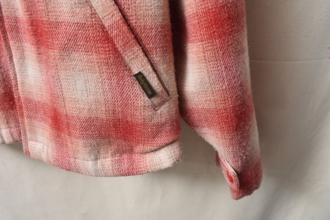 DYSLEXIA 커스텀 울 체크 자켓 L M0098 상품이미지9