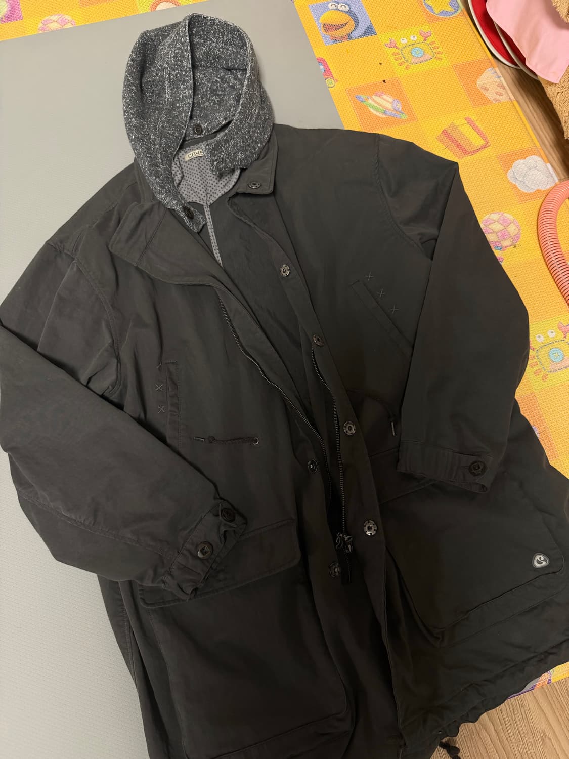 코이세이오 야상 차콜 상품이미지2