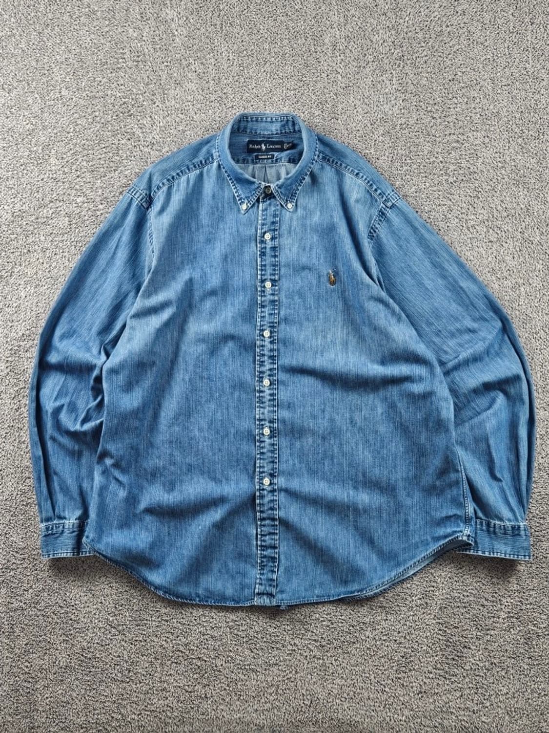 폴로랄프로렌 클래식 핏 데님 셔츠 (2XL) / 11267 상품이미지1